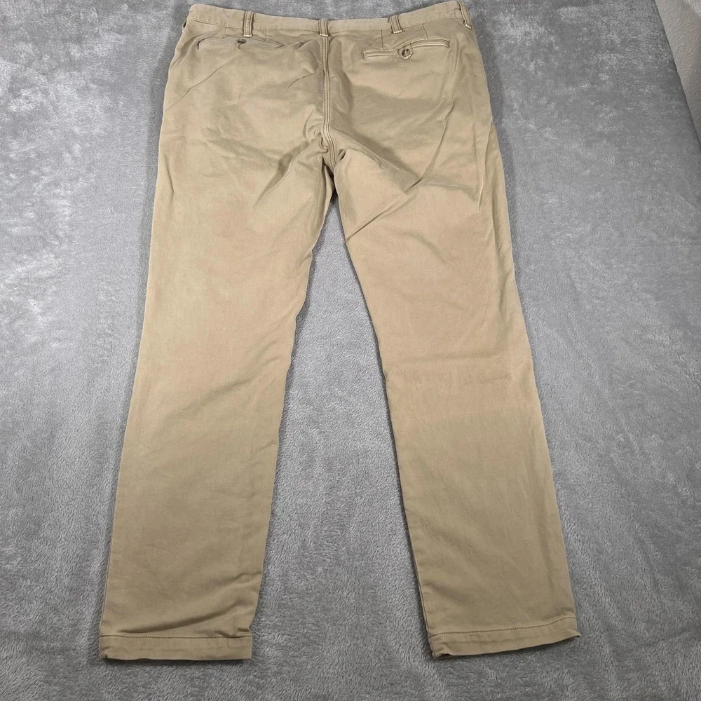 Polo Ralph‎ Lauren Pants Mens 38x32 Khaki Stretch Slim Fit Chino Casual Twill